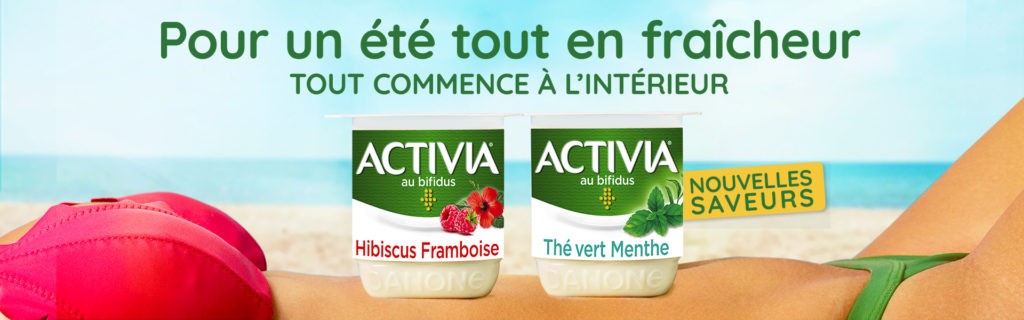 Activia pour un été tout en fraicheur