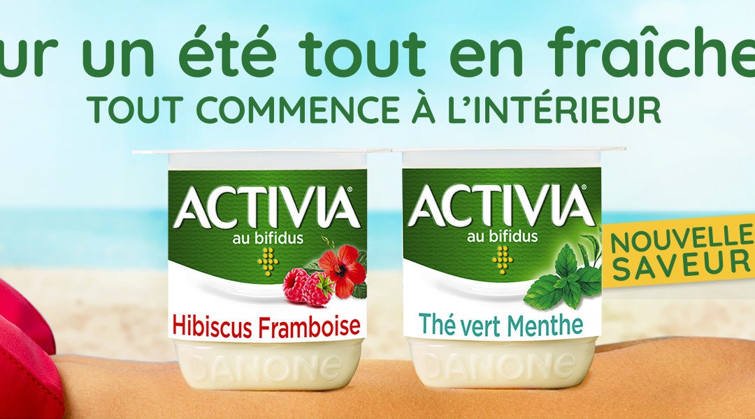 Activia : pour un été tout en fraîcheur