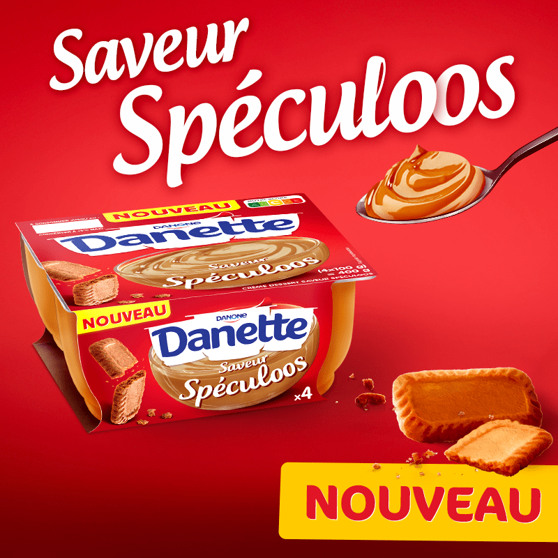 Danette saveur Spéculoos