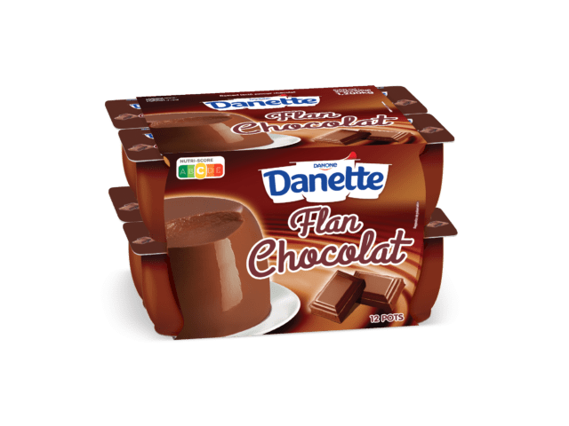 Danette flan chocolat